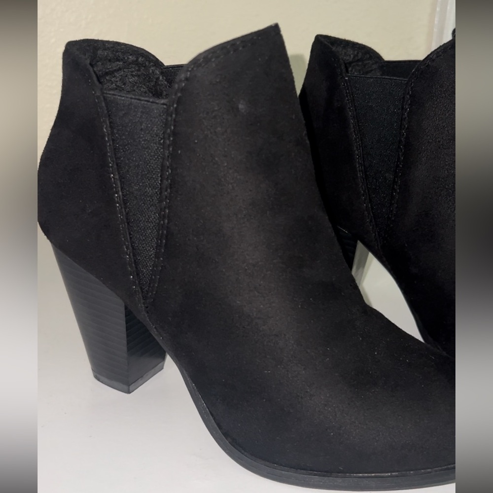 Black Heeled Booties